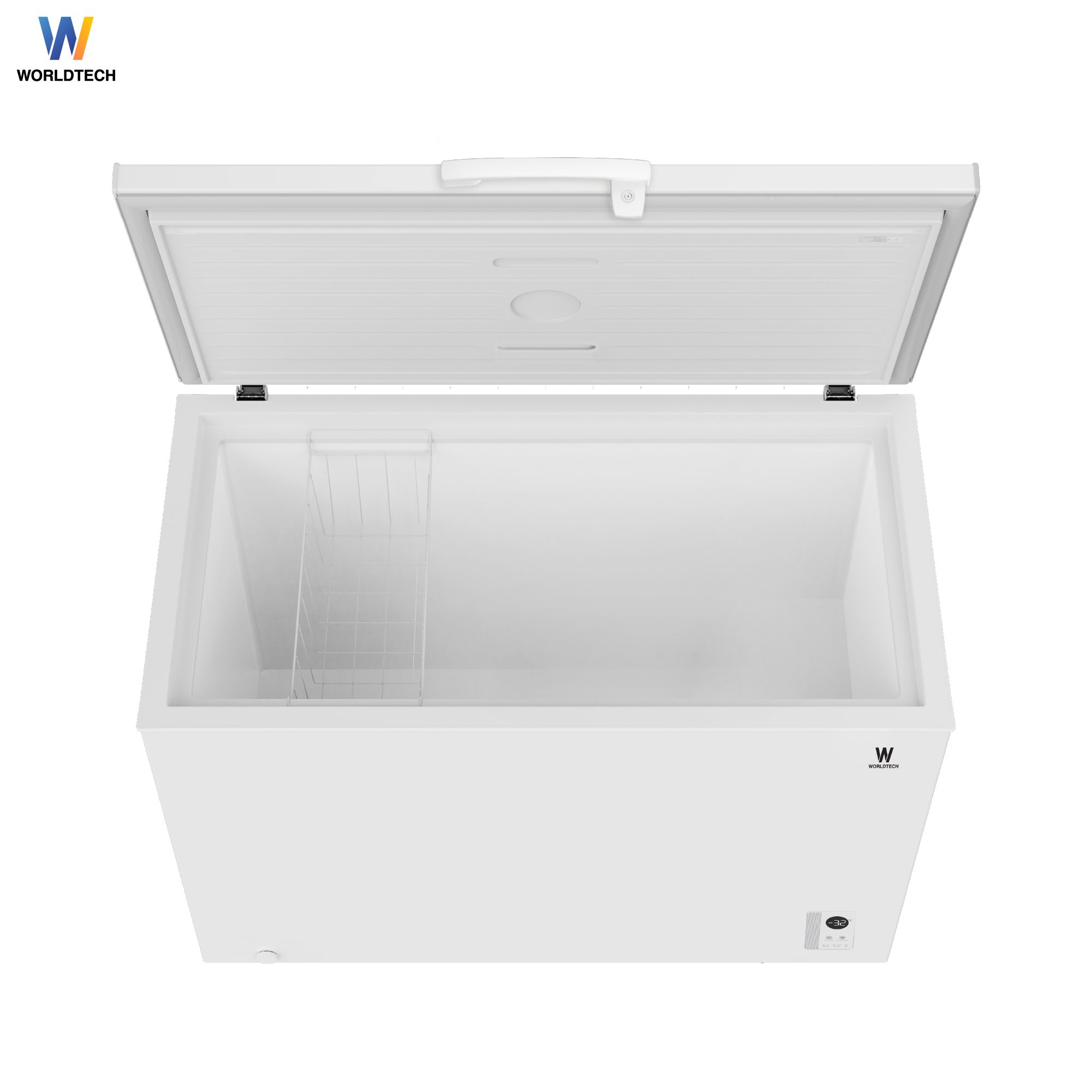 ตู้แช่ 2 ระบบ ELECTRIC WORLDTECH รุ่น WT-FZE300 ขนาด 10 คิว ความจุ 299 ลิตร สีขาว_1